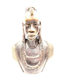 Art Wood African Ebony Sculpture