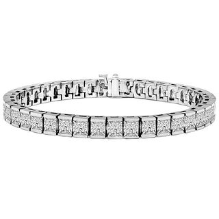 Set of 22 Radiant cut Diamonds for Bracelet. Appraised Value: $664,000