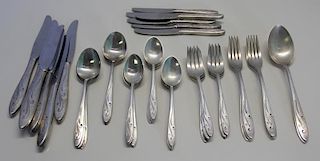STERLING. Towle Awakening Flatware Service for 6.