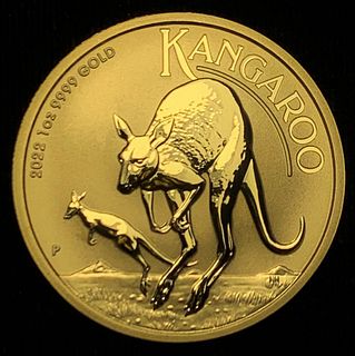 2022 Australian Kangaroo .9999 Gold 1 ozt