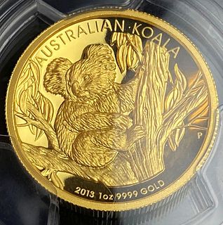 Last Min! 2013 HighRelief Australia $100 .9999 Gold 1oz