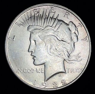 1922-D Peace Silver Dollar MS64