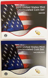 Complete Genuine 2013 United States Mint Set