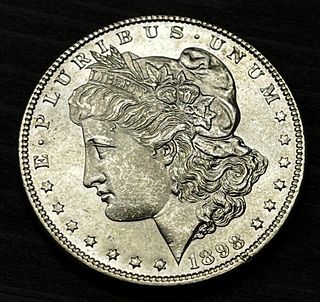1898 Morgan Silver Dollar MS64