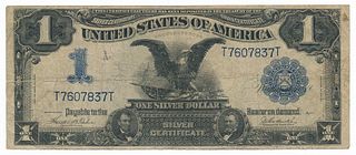 1899 $1 Silver Certificate Black Eagle VG+