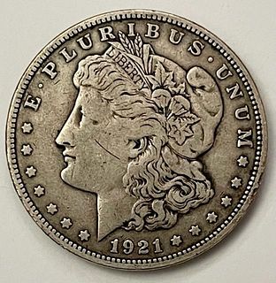 1921 Morgan 90% Silver Dollar