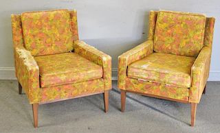 Midcentury Pair of Paul McCobb Style Lounge Chairs