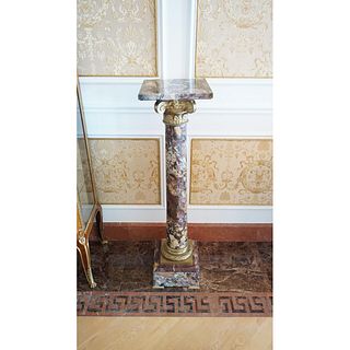 French Marble Pedestal