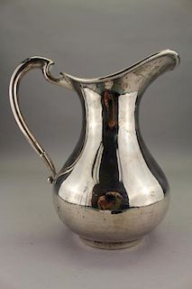 .900 Sterling Silver Pitcher