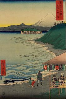 Hiroshige Japanese Woodblock Print