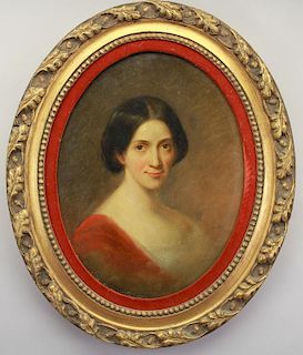 19th C. Portrait of a European Woman