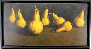 Richard Courrier (20th C.) Pears