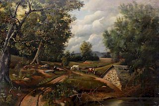 19th C. Bucolic Landscape
