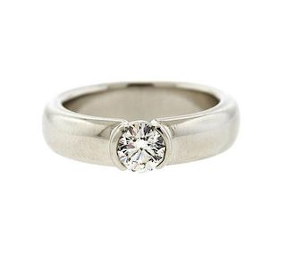 Tiffany &amp; Co Platinum 0.52ct VS1 H Engagement Ring