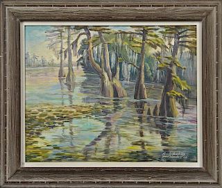 Amos Lee Armstrong (1899-1969, Louisiana), "Bayou
