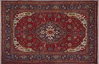 Tabriz Carpet, 7' 10 x 11' 6.