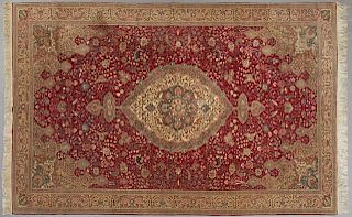 Semi-Antique Tabriz Carpet, 8' 6 X 12' 6.