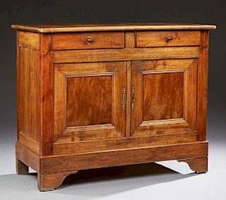French Louis Philippe Carved Poplar Sideboard, 19t