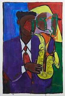 William Tolliver (1951-2000, Louisiana), "Jazz Mus