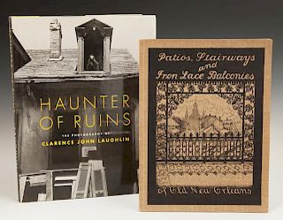 Books- "Haunter of Ruins," with dust cover and "Pa