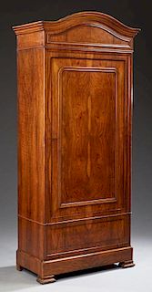 French Louis Philippe Carved Walnut Bonnetiere, 19