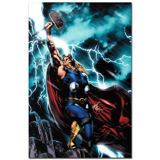 Marvel Comics "Thor First Thunder #1" Numbered Limited Edition Giclee on Canvas by Jay Anacleto with COA.