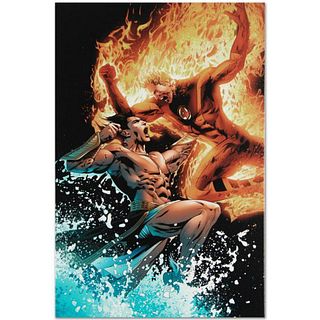 Marvel Comics "Ultimate Fantastic Four #26" Numbered Limited Edition Giclee on Canvas by Greg Land with COA.