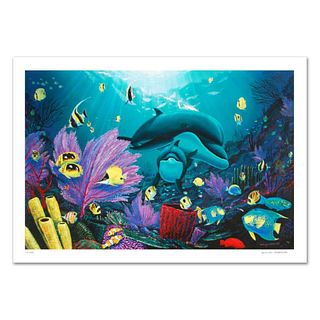 "Sea of Light" Limited Edition Giclee on Canvas (36" x 24") by renowned artist WYLAND, Numbered and Hand Signed with Certificate of Authenticity.