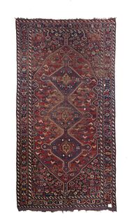 Antique Shiraz Rug, 5’9” x 11’ (1.75 x 3.35 M)
