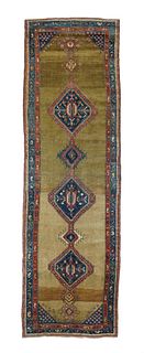 Antique Sarab Long Rug, 3’6” x 11’4” (1.07 x 3.45 M)