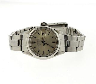 Rolex Date Stainless Steel Lady&#39;s Watch 6916
