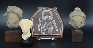 Terracotta Grouping of Pre-Columbian Meso American