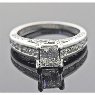 Zei 14k Gold Diamond Engagement Ring 