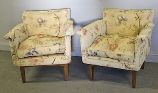 Pair of Edward Wormley; Dunbar Arm Chairs.