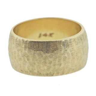 Vintage 14k Gold Wedding Band Ring