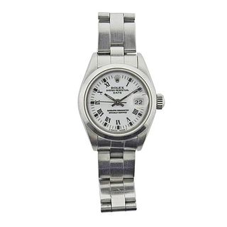 Rolex Oyster Perpetual Date 26mm Ladies Automatic Watch 69160