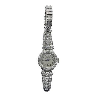 Hamilton Mid Century Diamond Ladies Wristwatch 