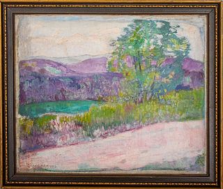 Henry McCarter Landscape Oil on Canvas