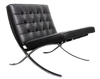 Mies Van Der Rohe Split Frame "Barcelona" Chair
