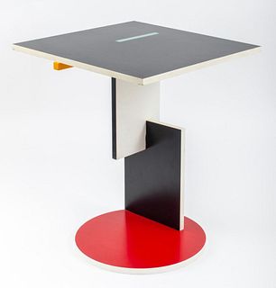 Gerrit Rietveld De Stijl Schroeder Side Table