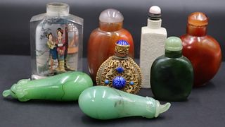 Collection of (7) Chinese Snuff Bottles.