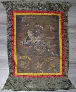 18th/19th Century Tibetan Thangka.