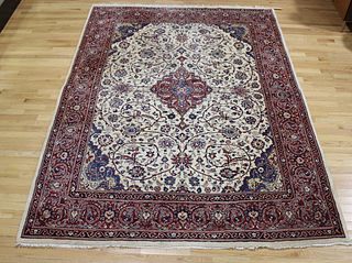 Vintage & Finely Hand Woven Carpet .