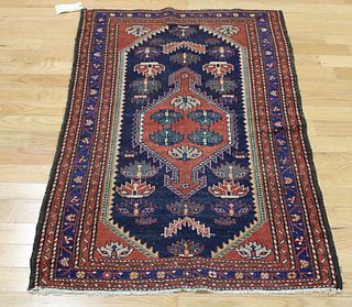 Antique And Finely Hand Woven Carpet .