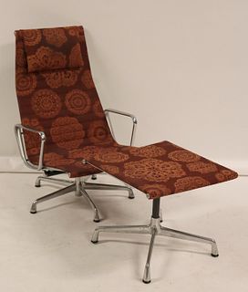 Charles & Ray Eames, 'Aluminum Group' Lounge Chair