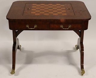 Vintage Mahogany Game Table.