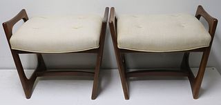 Midcentury Pair of Kagan Style Benches.