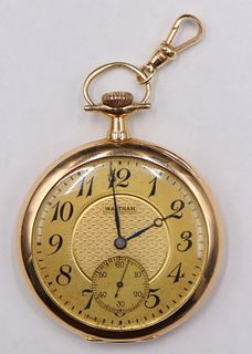 JEWELRY. Waltham Colonial Series 14kt Gold Pocket