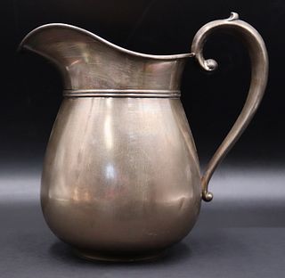 STERLING. Manchester Silver Co. Sterling Pitcher.