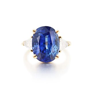 Private Collection 6.98CTTW Sapphire Diamond Ring
